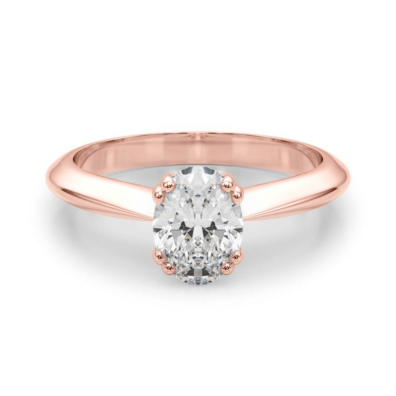 Oval Solitaire Engagement Ring