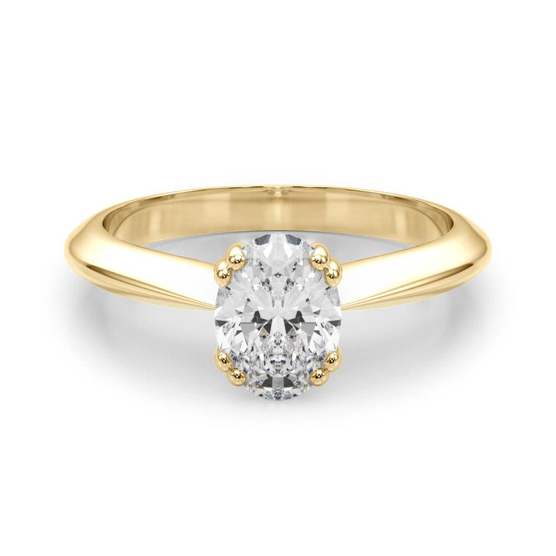 Oval Solitaire Engagement Ring