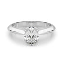 Oval Solitaire Engagement Ring