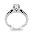 Oval Solitaire Engagement Ring