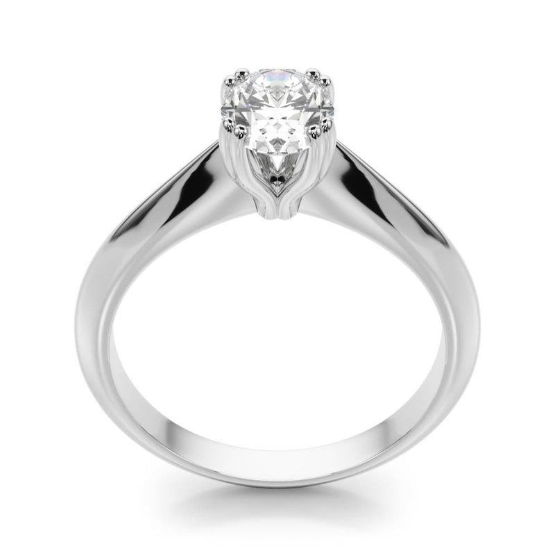 Oval Solitaire Engagement Ring