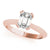 Emerald Solitaire Engagement Ring