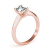 Emerald Solitaire Engagement Ring DiamondStatus