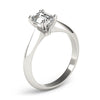 Emerald Solitaire Engagement Ring DiamondStatus