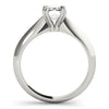 Emerald Solitaire Engagement Ring DiamondStatus