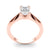 Emerald Solitaire Engagement Ring