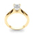 Emerald Solitaire Engagement Ring