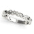 Round Diamond Floral Wedding Ring