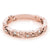 Round Diamond Floral Wedding Ring