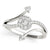 Multi-Row Round Cluster Pavé Diamond Ring