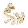 Open Floral Pavé Diamond Ring DiamondStatus