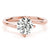 Round Solitaire Twisted Engagement Ring