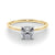Cushion Solitaire Engagement Ring