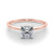Cushion Solitaire Engagement Ring
