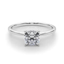 Cushion Solitaire Engagement Ring