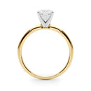 Cushion Solitaire Engagement Ring