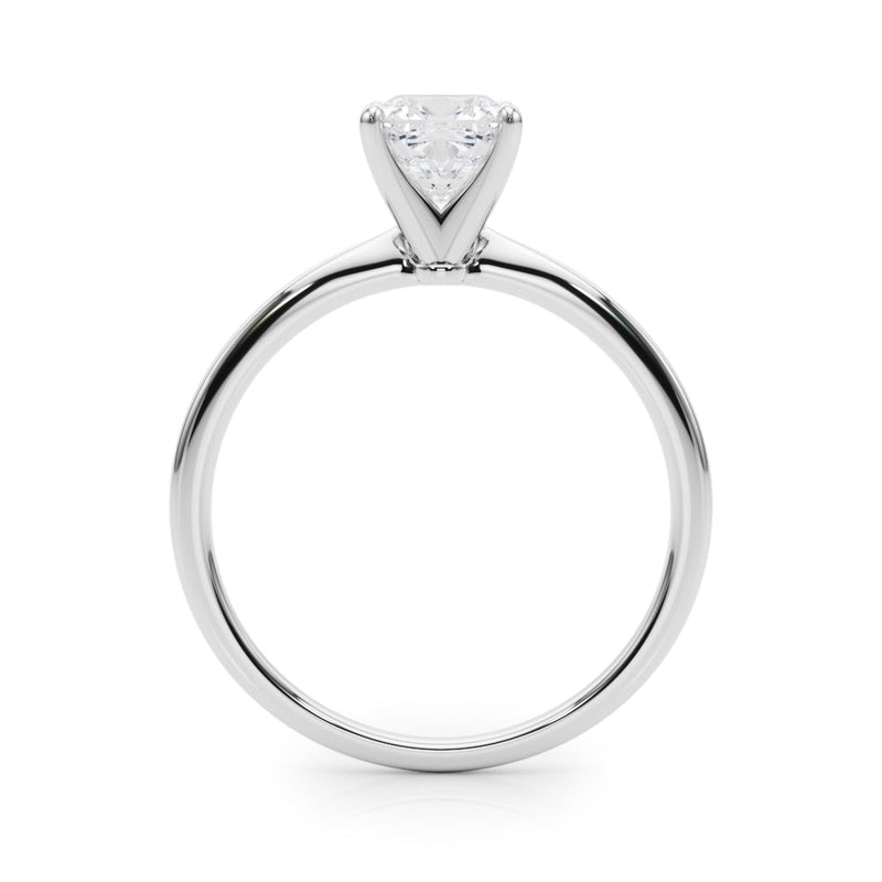 Cushion Solitaire Engagement Ring