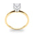 Cushion Solitaire Engagement Ring