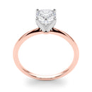 Cushion Solitaire Engagement Ring