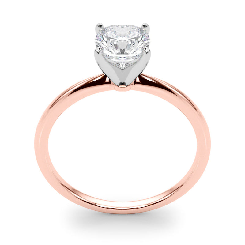 Cushion Solitaire Engagement Ring