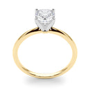 Cushion Solitaire Engagement Ring