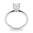 Cushion Solitaire Engagement Ring