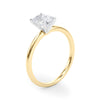 Emerald Solitaire Engagement Ring DiamondStatus