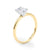 Emerald Solitaire Engagement Ring