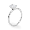 Emerald Solitaire Engagement Ring DiamondStatus