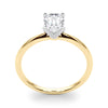 Emerald Solitaire Engagement Ring DiamondStatus