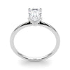 Emerald Solitaire Engagement Ring DiamondStatus