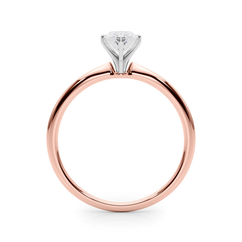 Marquise Solitaire Engagement Ring