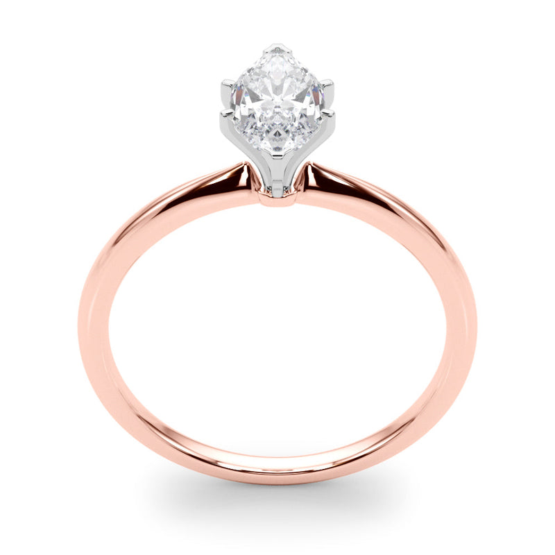 Marquise Solitaire Engagement Ring