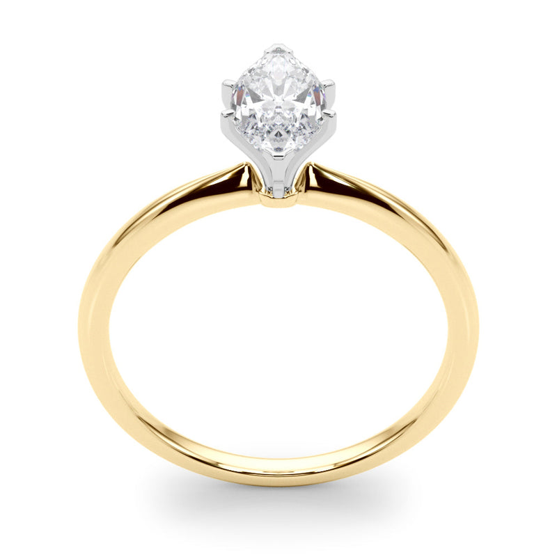 Marquise Solitaire Engagement Ring
