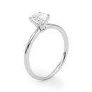 Oval Solitaire Engagement Ring DiamondStatus