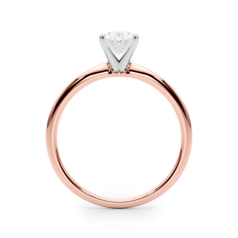 Oval Solitaire Engagement Ring