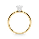 Oval Solitaire Engagement Ring