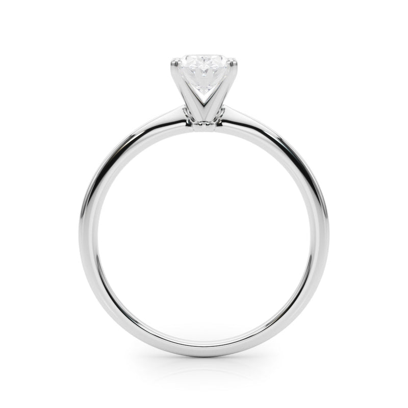 Oval Solitaire Engagement Ring