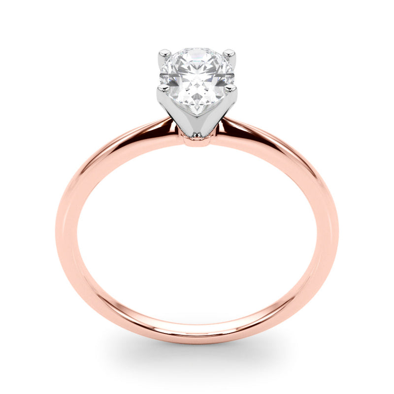 Oval Solitaire Engagement Ring