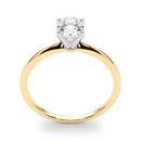 Oval Solitaire Engagement Ring