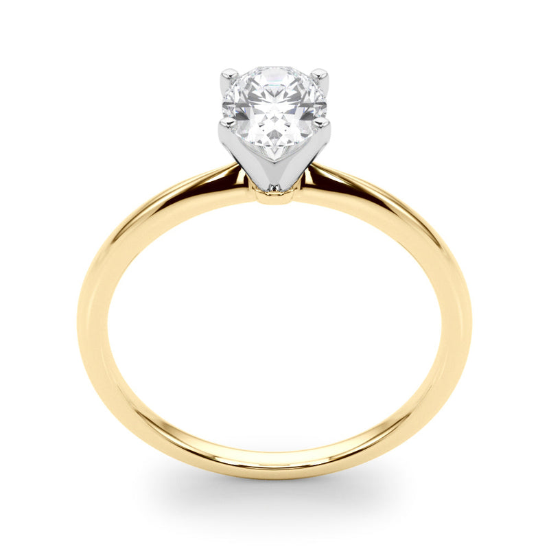 Oval Solitaire Engagement Ring