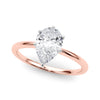 Pear Solitaire Engagement Ring DiamondStatus