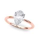 Pear Solitaire Engagement Ring