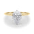 Pear Solitaire Engagement Ring