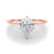 Pear Solitaire Engagement Ring