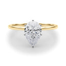 Pear Solitaire Engagement Ring