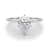 Pear Solitaire Engagement Ring DiamondStatus