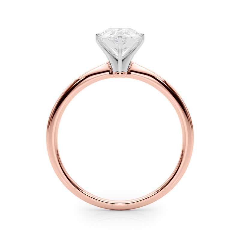 Pear Solitaire Engagement Ring