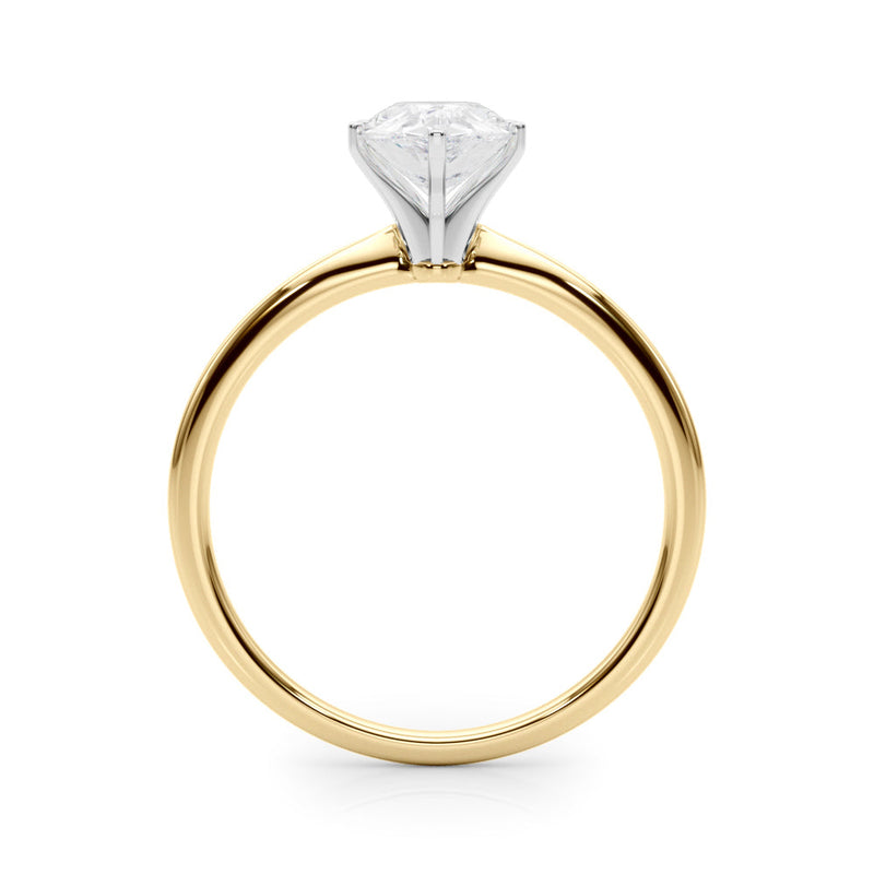 Pear Solitaire Engagement Ring