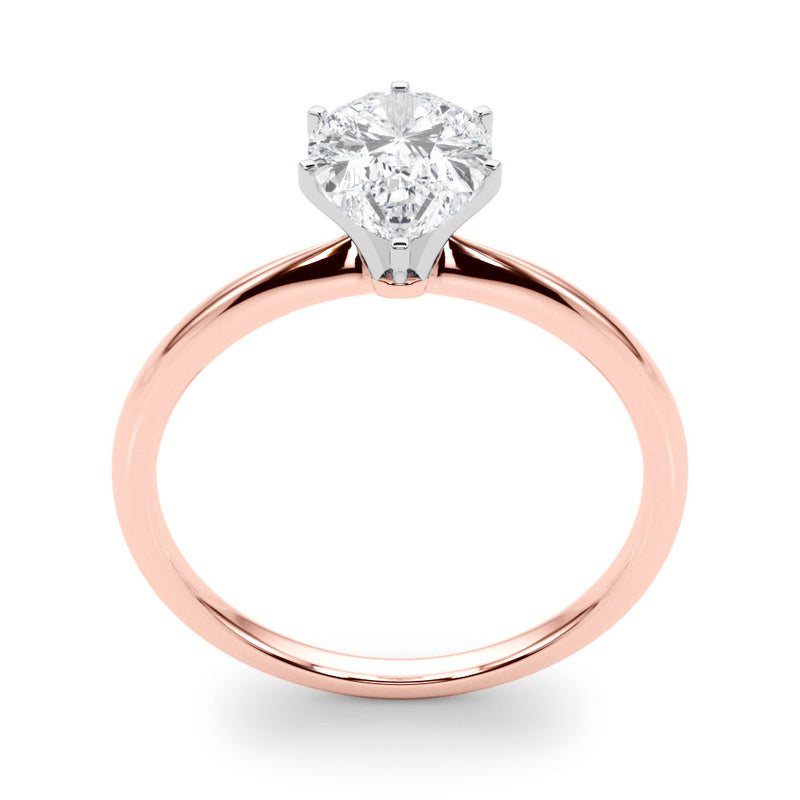 Pear Solitaire Engagement Ring